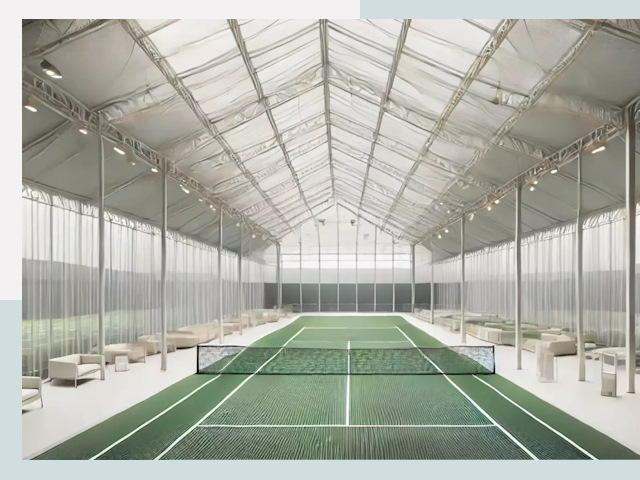 Строительство теннисных кортов в Горячем Ключе