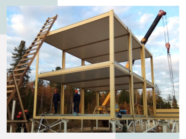 Строительство модульных здания Горячий Ключ