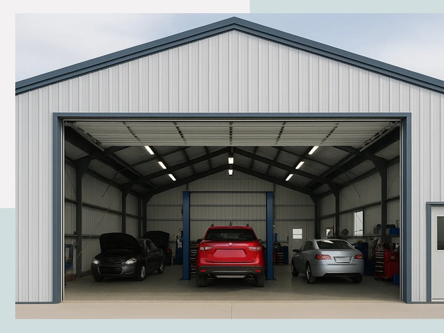 Ангары из сэндвич панелей от 620 руб. в Горячий Ключ