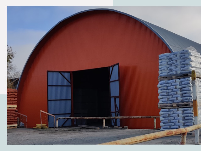 Полукруглые ангары по цене от 620 руб. в Горячий Ключ