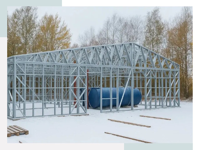 Металлические ангары в Горячем Ключе