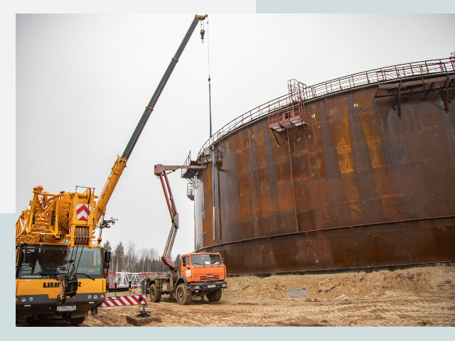 Монтаж резервуаров в Горячем Ключе от 620 руб. за м³