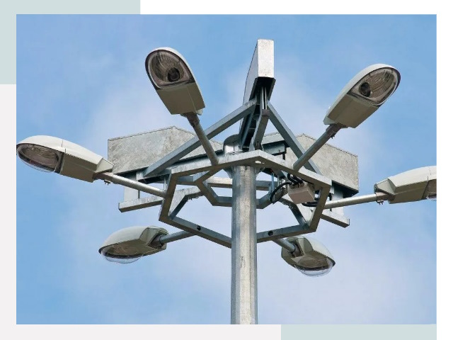 Монтаж осветительных мачт в Горячем Ключе