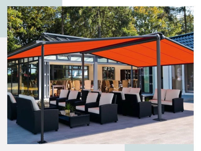 Навесы для кафе и ресторанов в Горячем Ключе