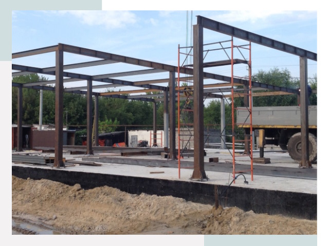 Фундамент для ангаров в Горячем Ключе