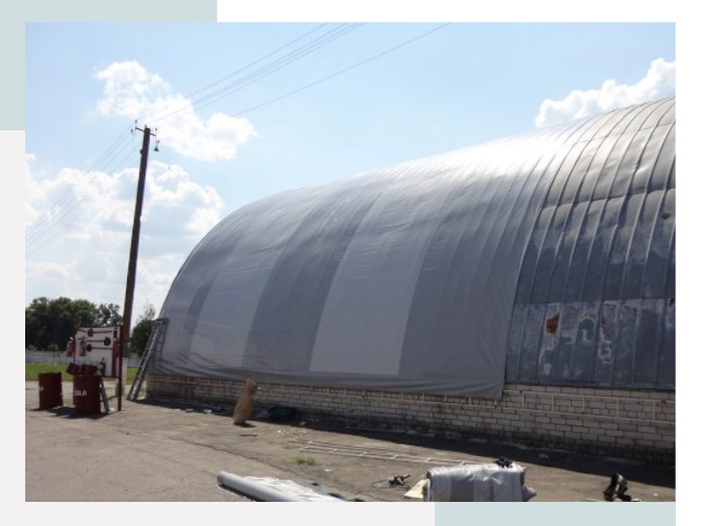 Ремонт ангаров в Горячем Ключе