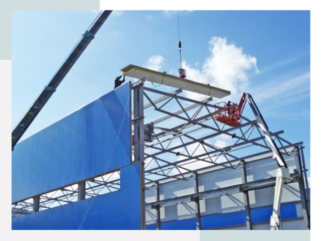 Монтаж сэндвич-панелей в Горячем Ключе