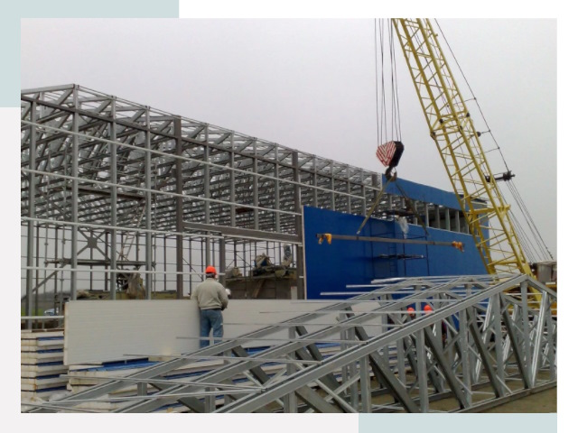 Монтаж ангаров в Горячем Ключе