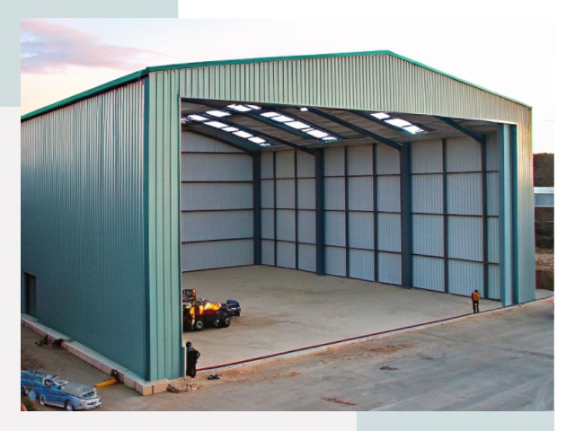 Строительство ангаров в Горячем Ключе