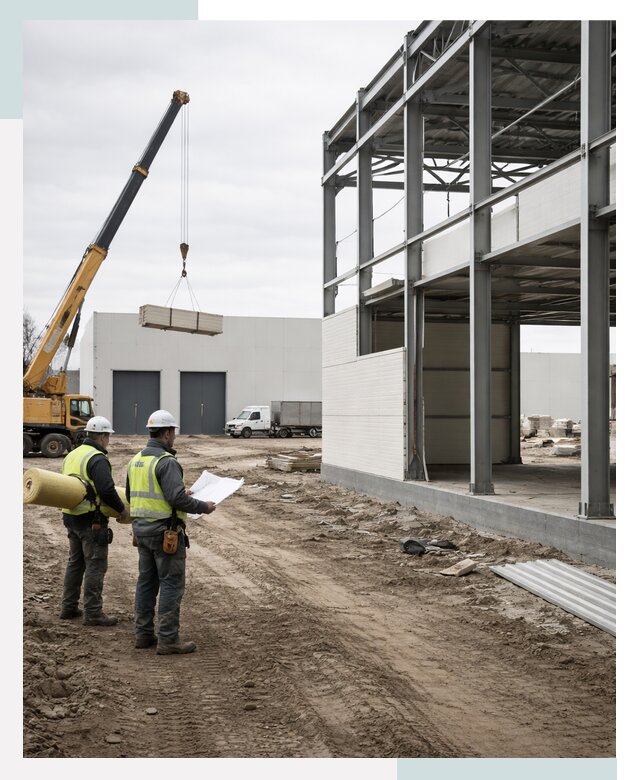 Строительство холодильных складов в Горячем Ключе от 46499 р. - СтальСтрой-Грч